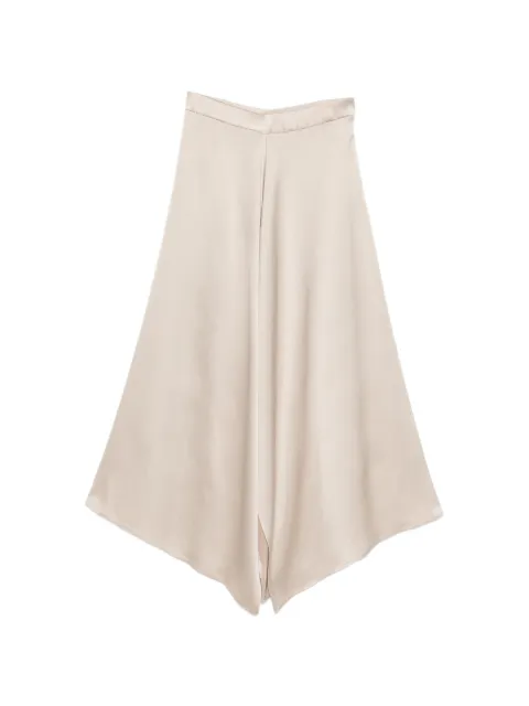 Alysi cropped palazzo pants Neutrals 116023P6221