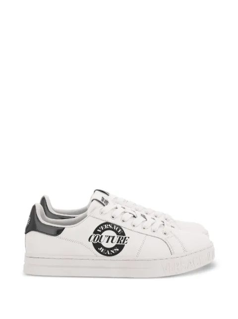 Versace Jeans Couture logo-print sneakers White 80YA3SK1ZPB81