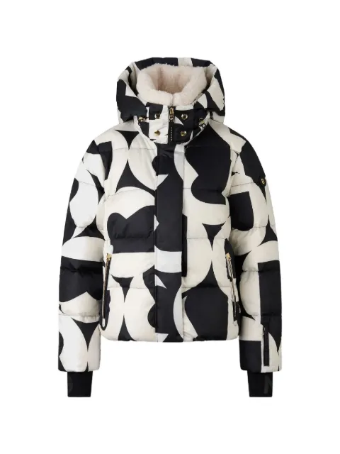 BOGNER Maja printed ski jacket Black MAJAD753