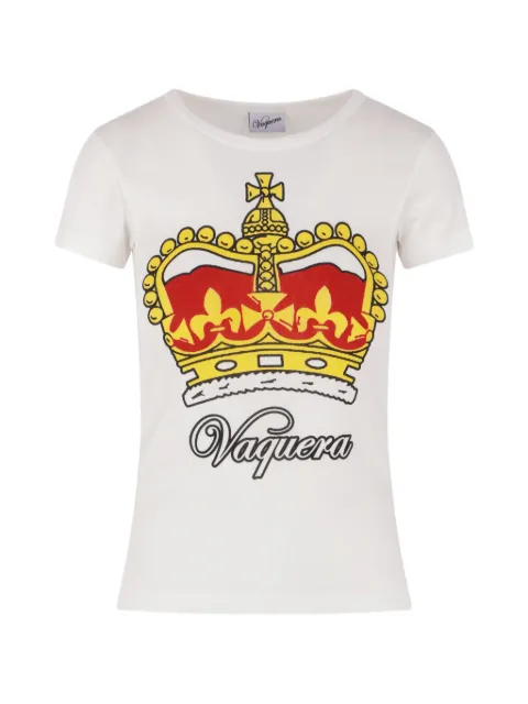 Vaquera printed T-shirt White VAQ11T0091WHITE