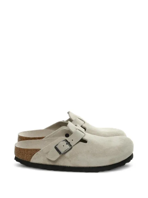 Birkenstock Boston suede mules Neutrals 1030838