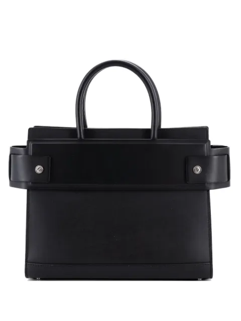 Givenchy Pre-Owned Horizon Satchel Leather Small tote bag Black UMIZGRL8N46GRT3I
