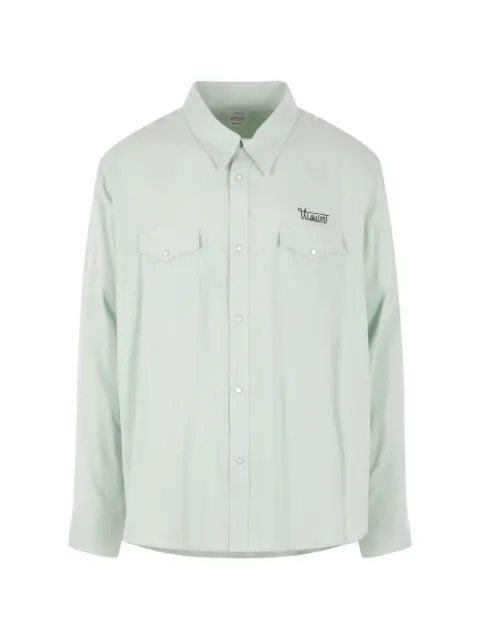 visvim embroidered shirt Green 0126105011008LTGREEN