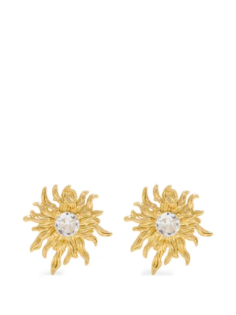 Oceanus Sunburst stud earrings Gold OCE732BRGP