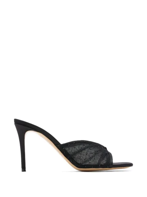 Andrea Wazen Astrid mules Black ASTMU085STGH