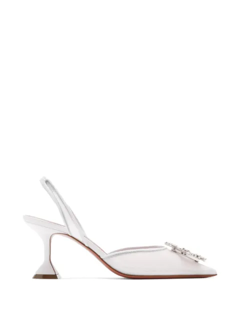 Amina Muaddi Begum pumps White 16S366019BEG