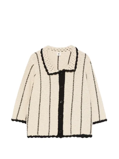 The Garment April stripe polo shirt Neutrals 22253