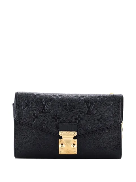 Louis Vuitton Pre-Owned Saint Germain Pochette Monogram Empreinte Leather shoulder bag Black JZKWWGIJF4J7FEB5