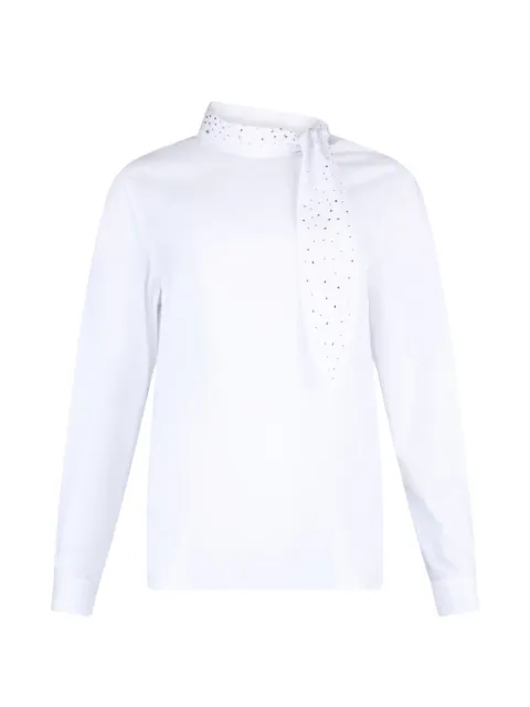 LIU JO bow-detail blouse White WA6465T406A