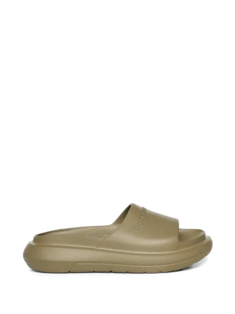 Emporio Armani Monobloc embossed slides Green EM005960AF26000
