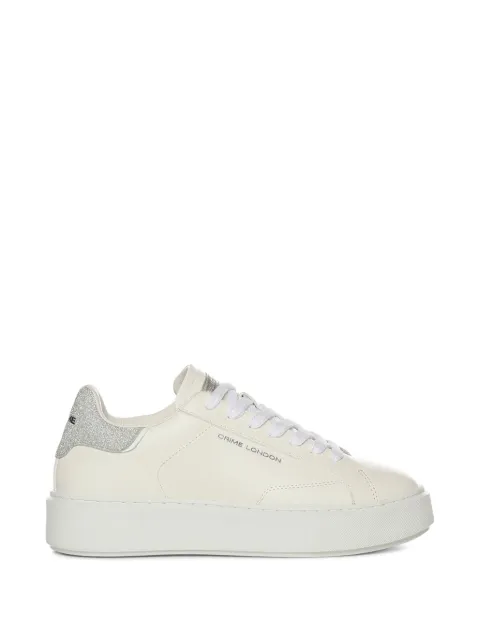 Crime London round-toe sneakers Neutrals 21608AA7BWHITE