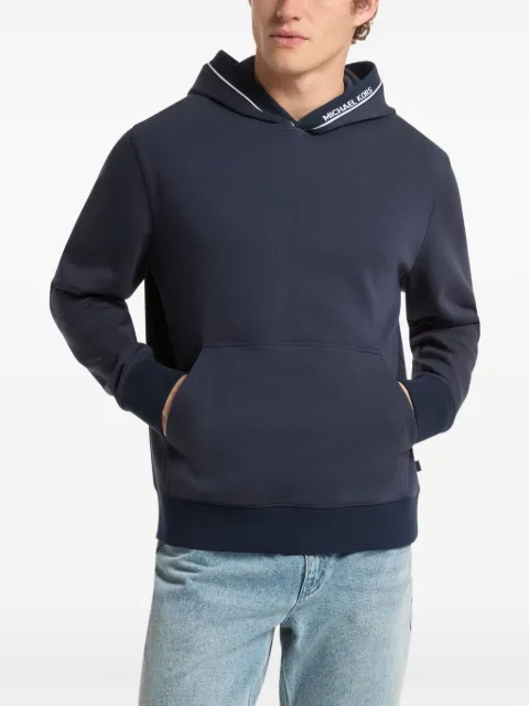 Michael Kors ribbed hoodie Blue CS652G25MF