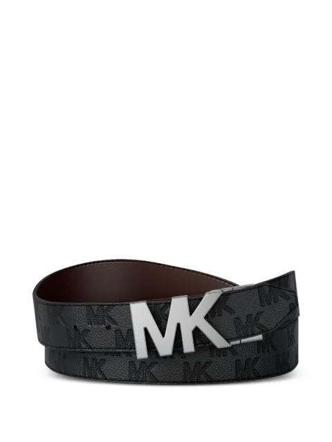 Michael Kors logo buckle belt Black 39S6LBLY1L