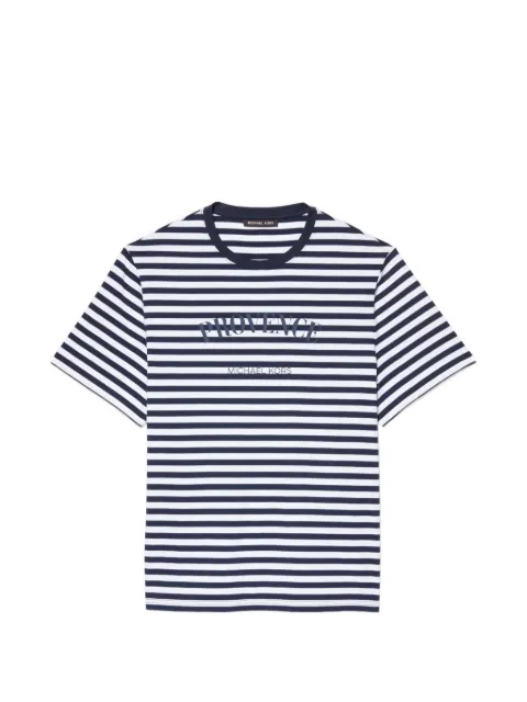 Michael Kors Provence striped T-shirt Blue CS652Y8FV4