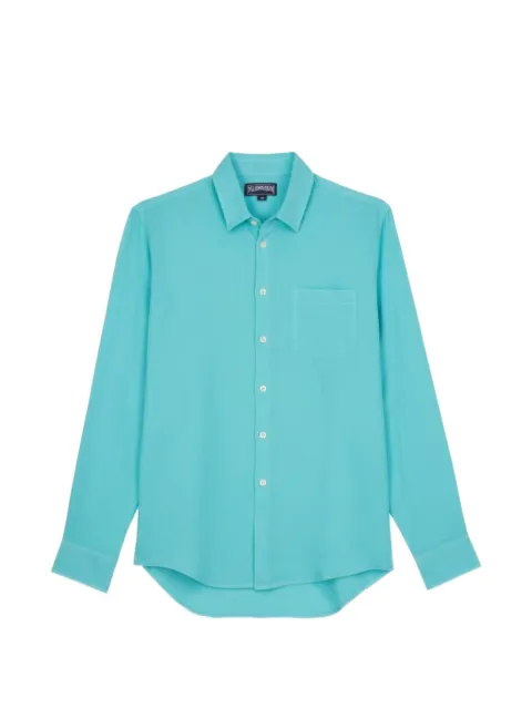 Vilebrequin pocket shirt Blue CRSE3U01