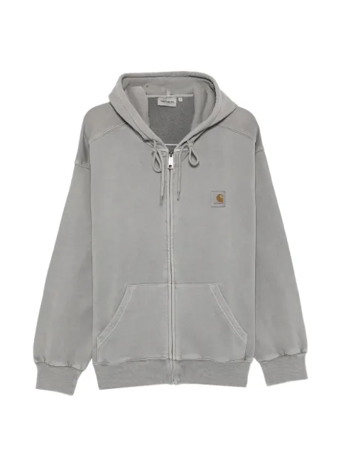 Carhartt WIP zip-fastening hooded sweatshirt Grey I0330642LR