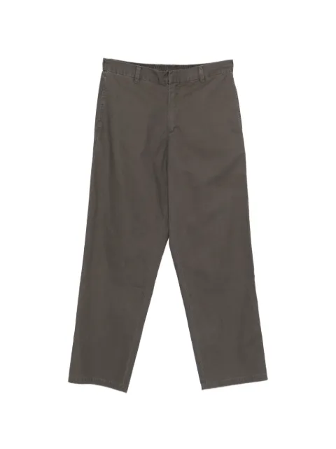 SAMSOE SAMSOE elasticated-waistband trousers Green M26100054