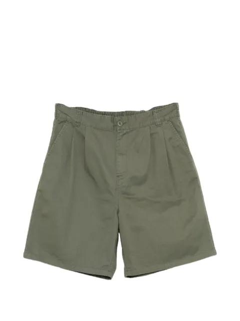 Carhartt WIP pleated shorts Green I034813