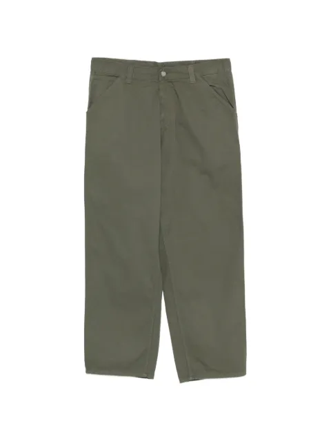 Carhartt WIP five-pockets trousers Green I036487