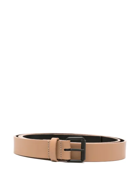 Sofie D'hoore leather buckle belt Neutrals S26VARNIA25LNA