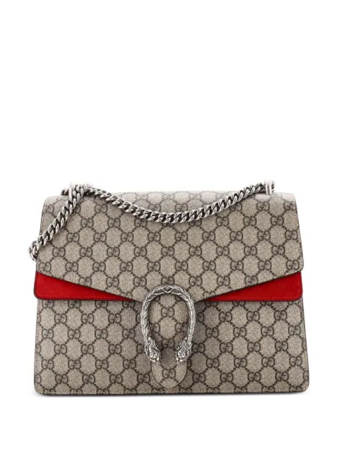 Gucci Pre-Owned Dionysus Bag GG Coated Canvas Small shoulder bag Brown KKGQO9BAG1ZMOOVV