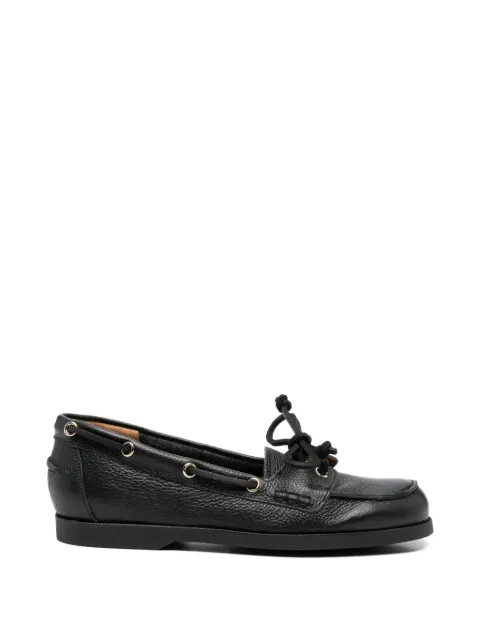ATP Atelier Nesso lace-up boat shoes Black 123133