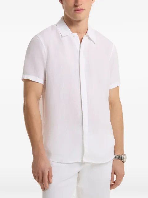 Michael Kors short-sleeve classic-fit shirt White CF5407U4YT