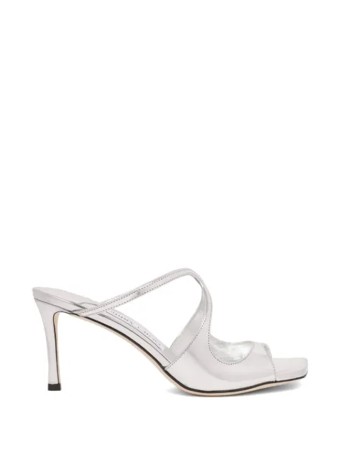 Jimmy Choo strappy design mules Silver J000167590SILVER