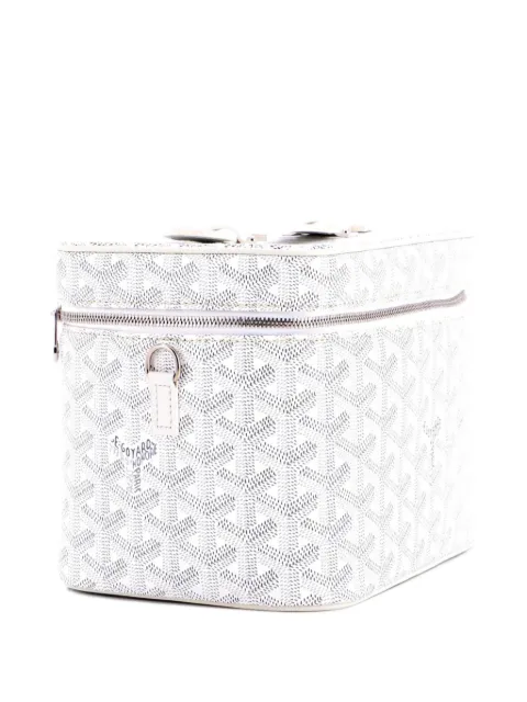 Goyard Pre-Owned Muse Vanity Case Coated Canvas pouch White 5BNCRVRAUGR44IUX