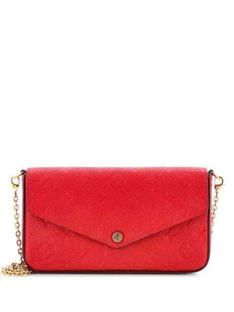 Louis Vuitton Pre-Owned Felicie Pochette Monogram Empreinte Leather crossbody bag Red MN48IYCYXALWYYHH