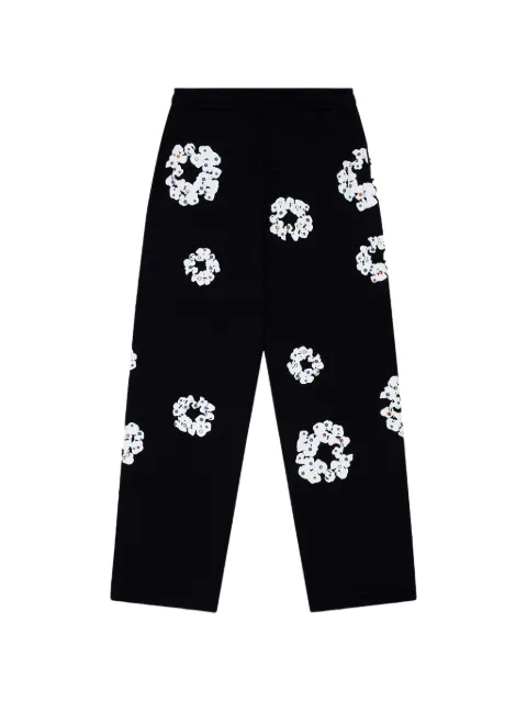Denim Tears rhinestone sweatpants Black DT420
