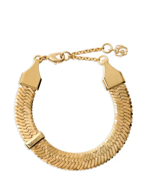 Burberry engraved Check bracelet Gold 8124082