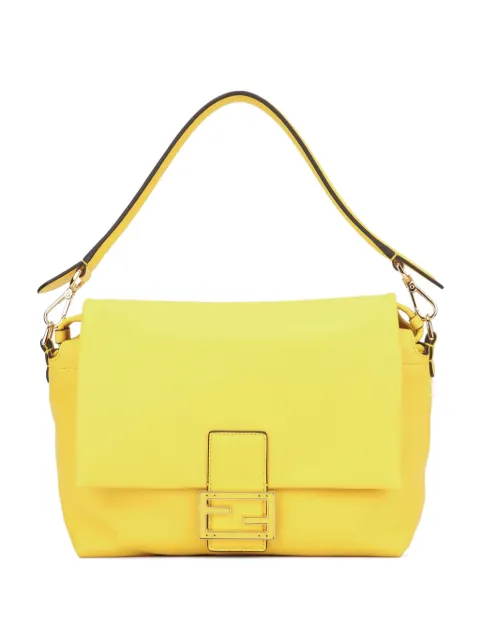 FENDI medium Mamma Baguette shoulder bag Yellow 8BR833AQ0D