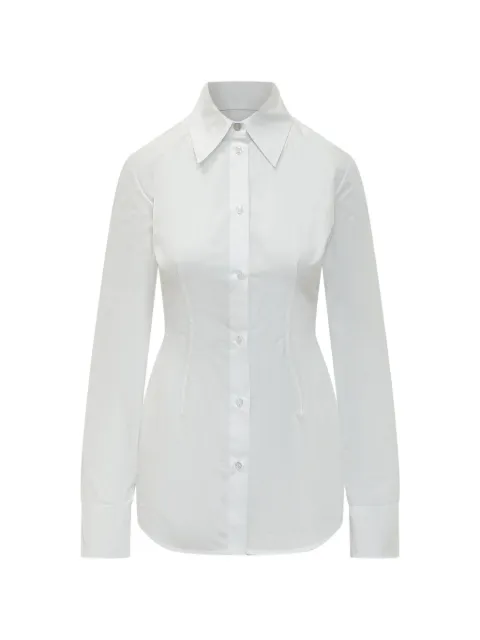 Sportmax button cotton shirt White 2612191012600