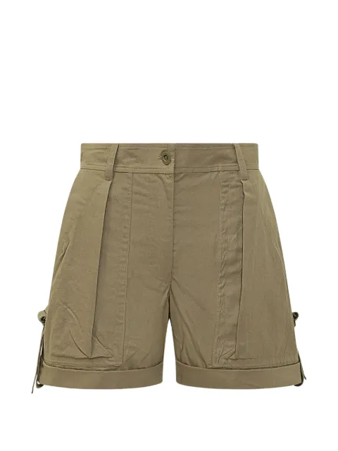 ISABEL MARANT drawstring cuffed shorts Green SH0321FAD2E03I