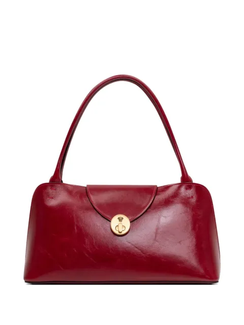 Versace Vivian leather East/West shoulder bag Red 10234561A17428