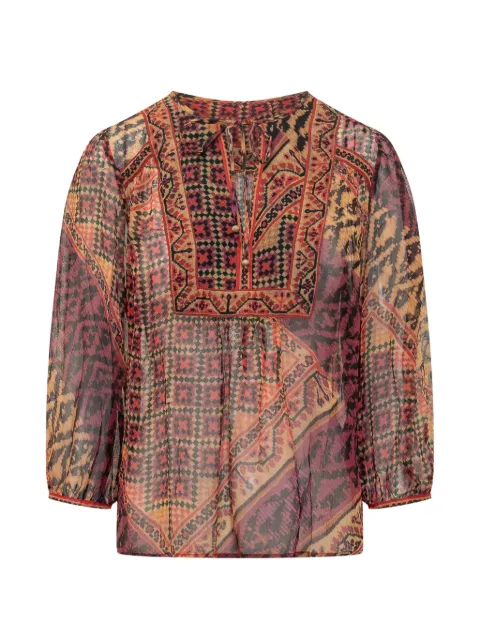 Ba&Sh Odetta printed blouse Red 1E26ODET