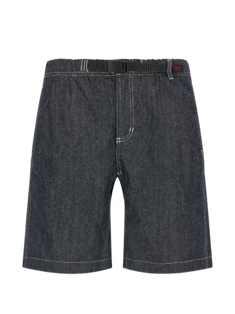 Gramicci contrast-stitching bermuda shorts Blue G6SMP013NAVY