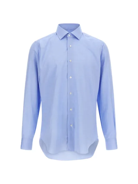 Barba oxford cotton shirt Blue I1U12P01540890001
