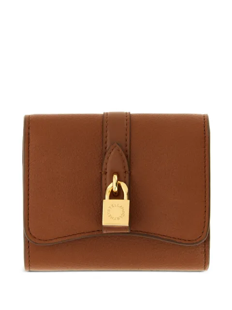 Stella McCartney Ryder padlock wallet Brown 7P0080WP05335742