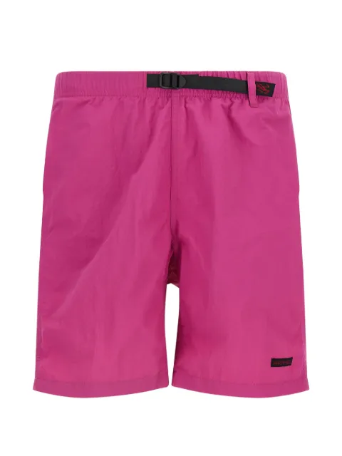 Gramicci integrated-belt bermuda shorts Pink G6SMP082PLUM