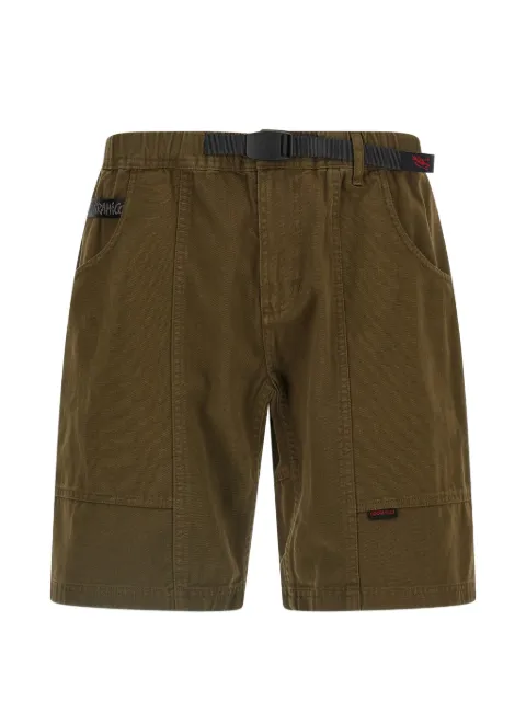 Gramicci elasticated-waist bermuda shorts Green G104OGTBARKPIGMENT