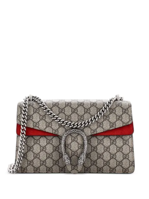 Gucci Pre-Owned Dionysus Bag GG Coated Canvas Small shoulder bag Brown L2KLAGN7P657A8QL