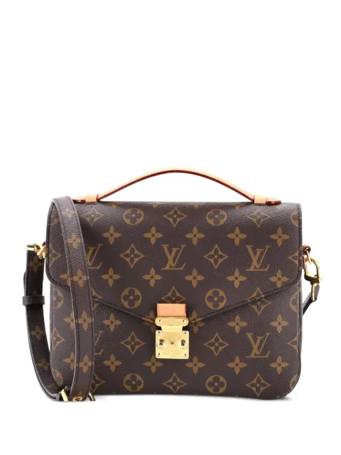 Louis Vuitton Pre-Owned Pochette Metis Monogram Canvas crossbody bag Brown E7W5TC2Z4IPG67WW
