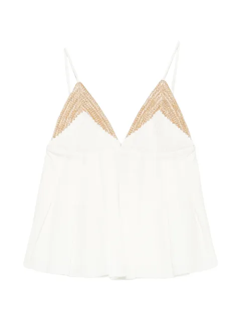 Rosanna Ocampo Bahia top White RO124