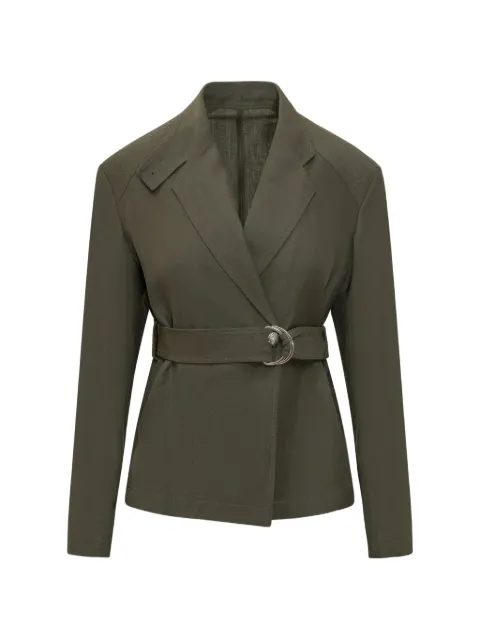 The Seafarer belted jacket Green SWJ0143TV