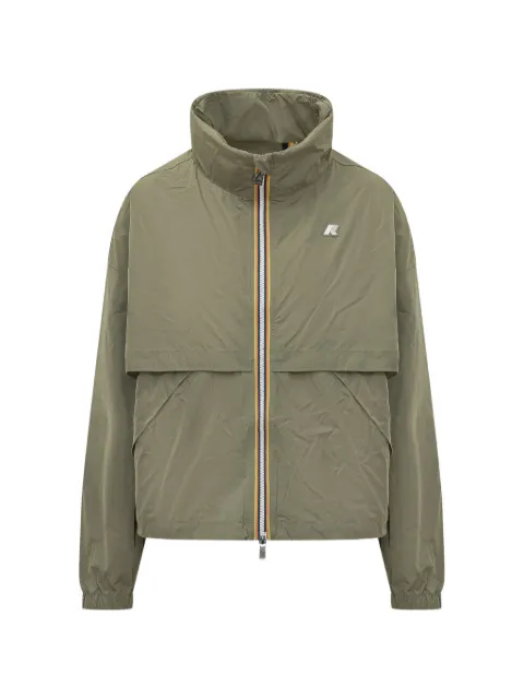 K-Way Aubette Memory Touch zip jacket Green K8132PW