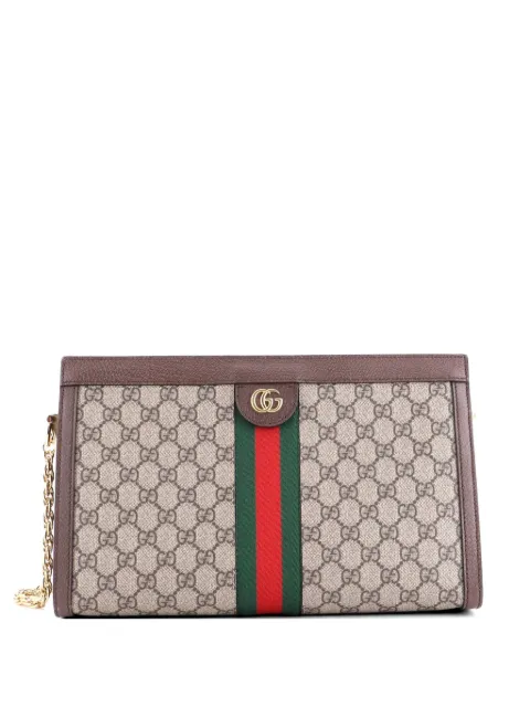 Gucci Pre-Owned Ophidia Chain GG Coated Canvas Medium shoulder bag Brown 95M2CK3NG246ZX2M