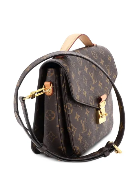 Louis Vuitton Pre-Owned Pochette Metis Monogram Canvas crossbody bag Brown MQCJNJKA8TGOE91A