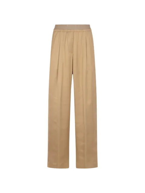 Peserico elasticated-waist trousers Neutrals A0410206638847